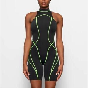 NWT Skims Moto Contour Mockneck Onesie/Jumper